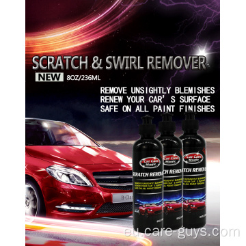 Ekologikoki berritu autoen gainazaleko pintura Blemishes swirl remover